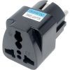 Переходник US/UK/AU to EU Dynamode (EU Adapter black)