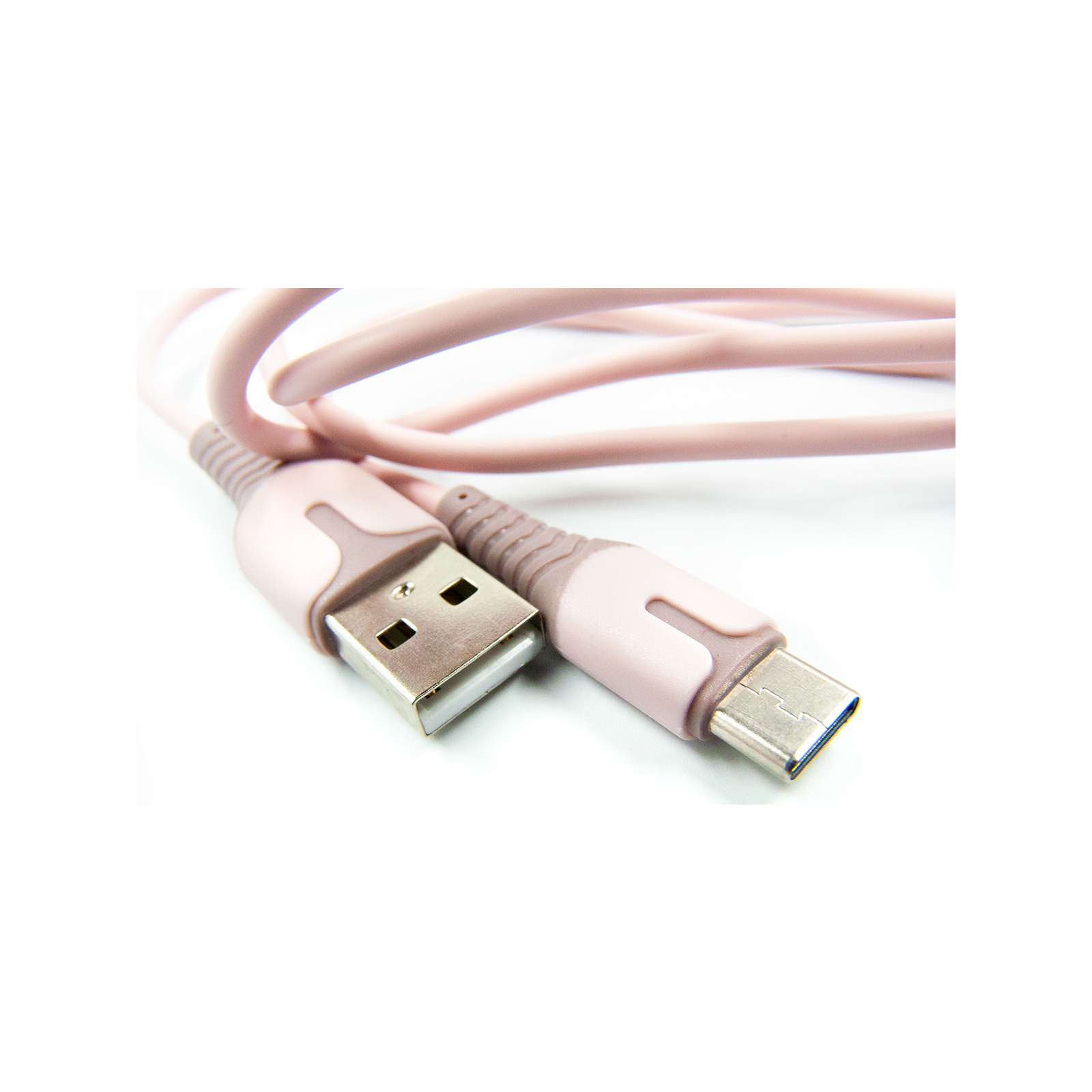 Дата кабель USB 2.0 AM to Type-C 1.0m mint Dengos (PLS-TC-IND-SOFT-MINT) изображение 2
