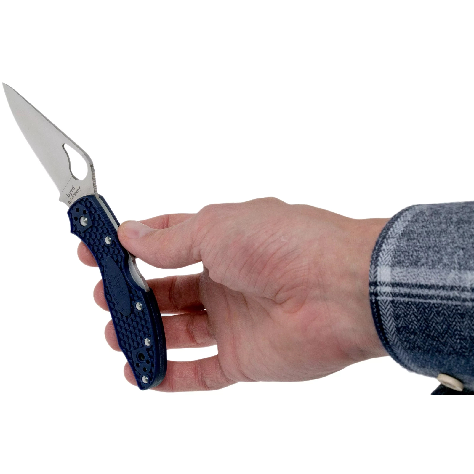 Нож Spyderco Byrd Meadowlark 2 Blue (BY04PBL2) изображение 8