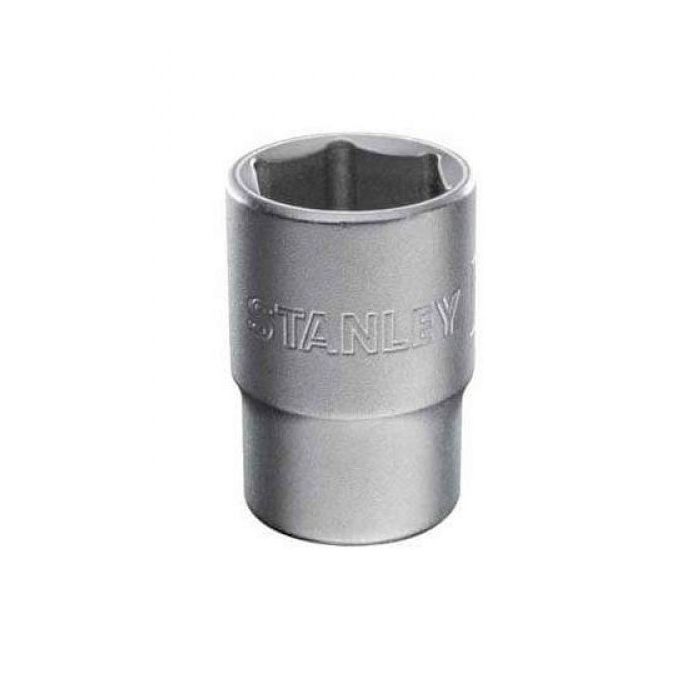 Головка торцевая Stanley 1/2"х 29мм, с шестигранным профилем, стандартная, метрическая. (1-88-751)