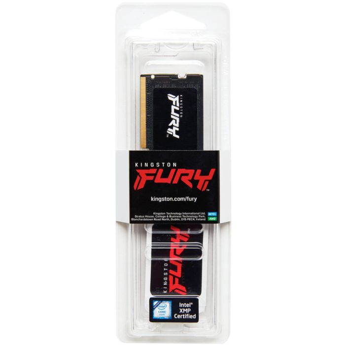 Модуль памяти для ноутбука SoDIMM DDR5 16GB 5600 MHz Impact Kingston Fury (ex.HyperX) (KF556S40IB-16) изображение 3