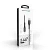 Дата кабель USB 2.0 AM to Lightning 1.2m FL-12B Grand-X (FL-12B) изображение 3