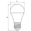 Лампочка Eurolamp LED A60 7W E27 3000K 220V акция 1+1 (MLP-LED-A60-07272(E)) зображення 4