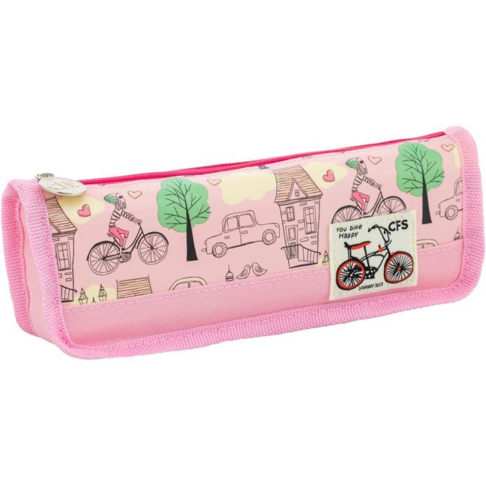 Пенал Cool For School мягкий прямоугольный 1 отделение Розовый (CF86696-02)