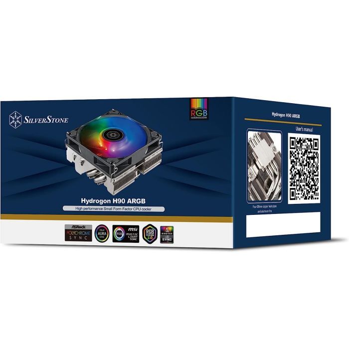 Кулер для процессора Silver Stone Hydrogon (SST-HYH90-ARGB) изображение 9