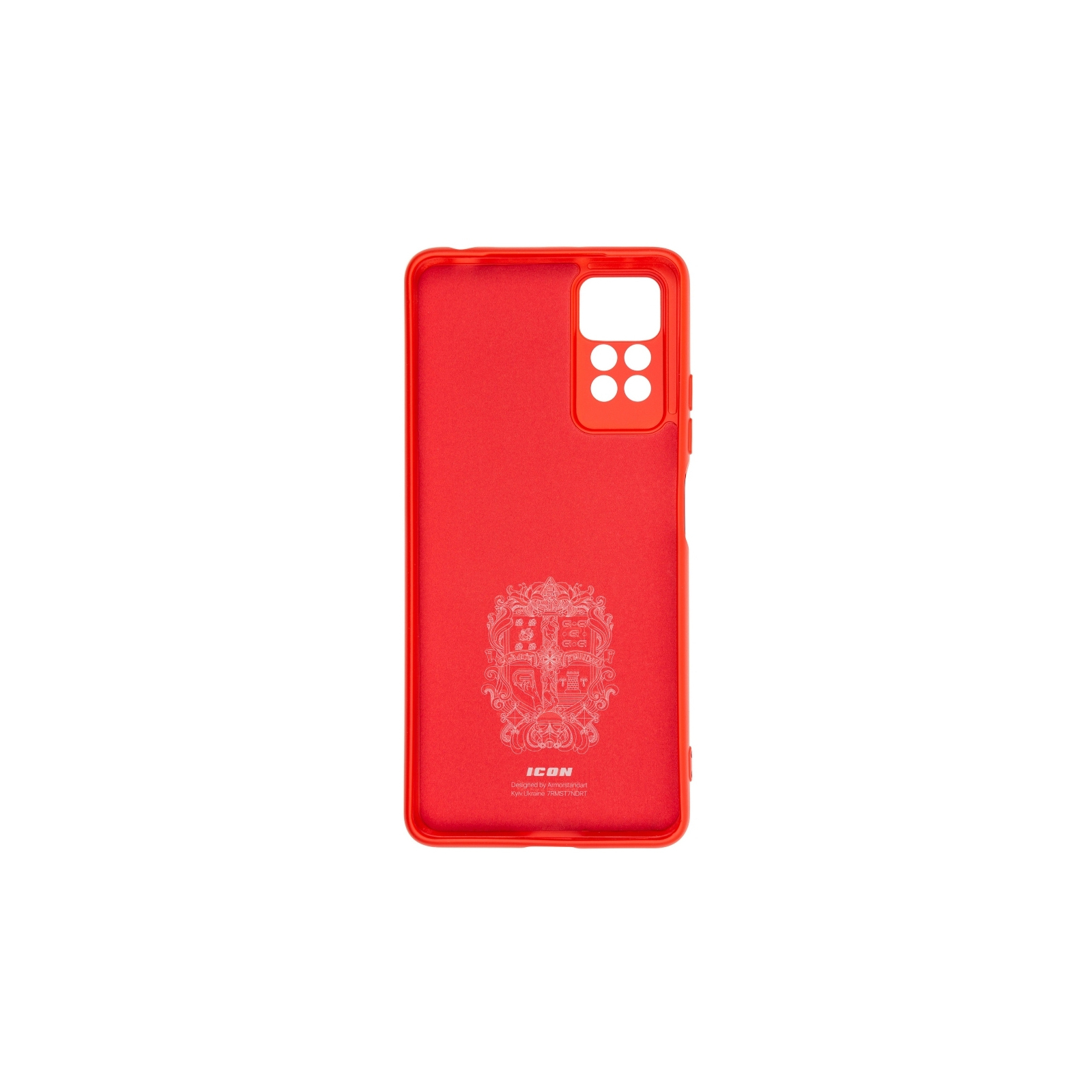 Чехол для мобильного телефона Armorstandart ICON Case Xiaomi Redmi Note 12 Pro 4G Camera cover Red (ARM69374) изображение 2