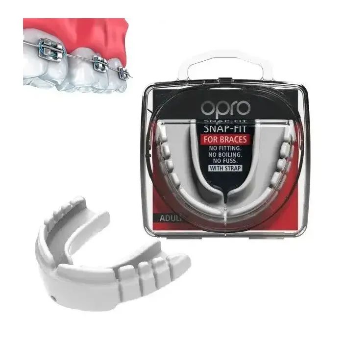 Капа Opro Snap-Fit Braces під брекети White (SN_Braces_White) изображение 2