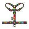 Шлей для собак WAUDOG Nylon с QR паспортом анатомическая H-образная "Витраж" L (5583) изображение 2