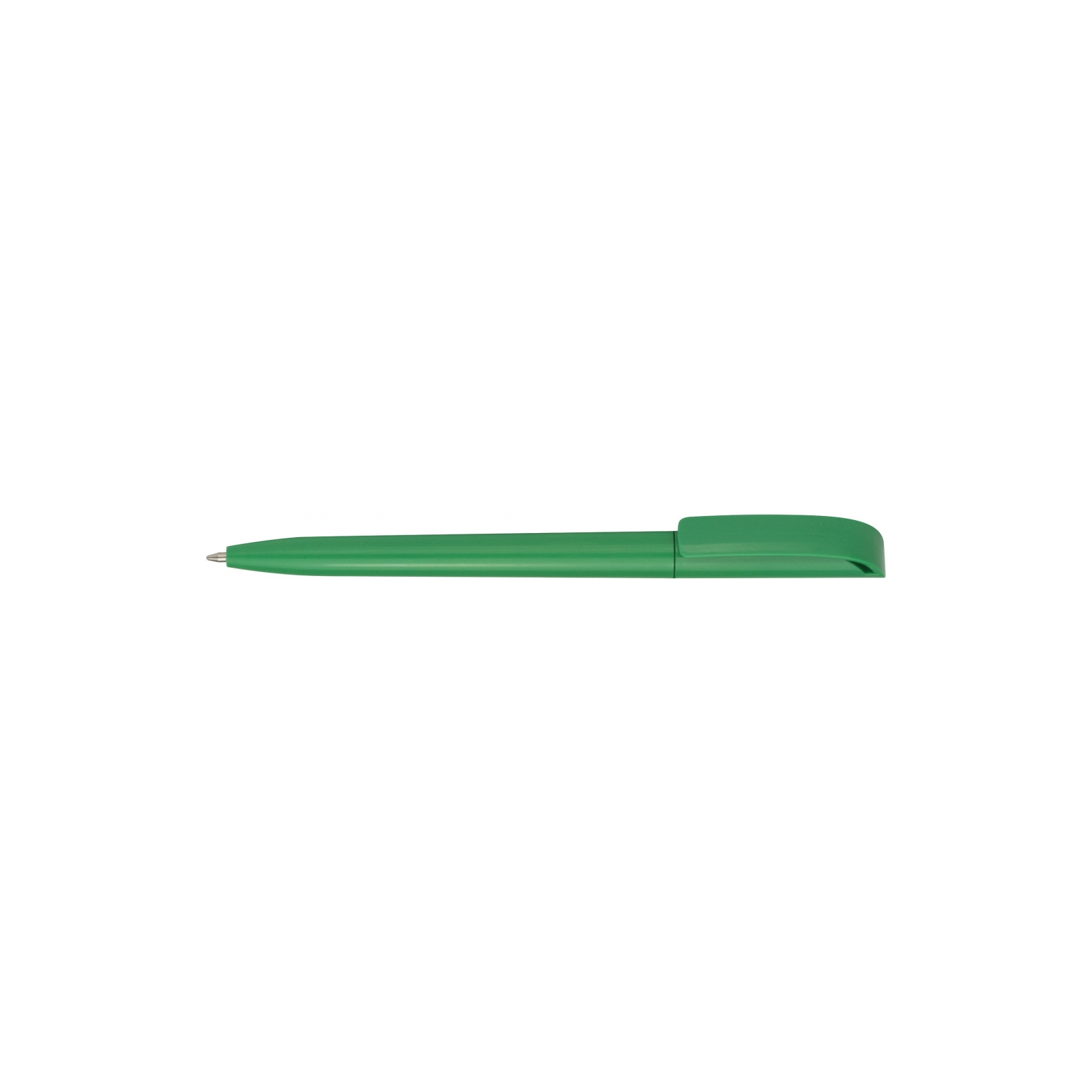 Ручка кулькова Economix promo GIRONA. Корпус зелений, пише синім (E10240-04)