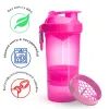 Шейкер спортивный SmartShake Original2GO 600ml Neon Pink (10560502) изображение 6