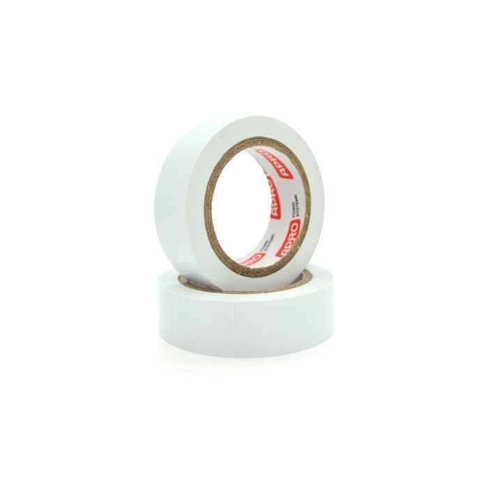 Изоляционная лента APRO 0,14мм*17мм*10м white, 10 шт в уп. (0,14мм*17мм*10м / 09152)