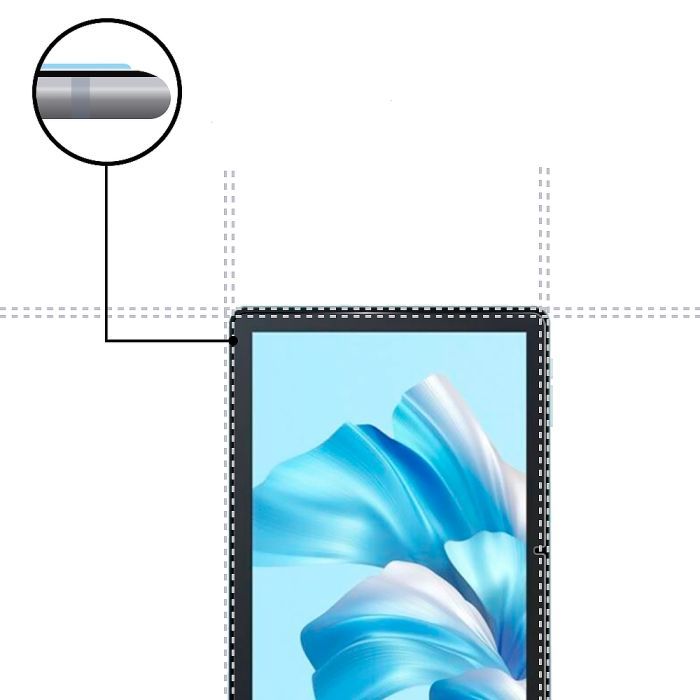 Скло захисне BeCover Oscal Pad 60 10.1" (709615) зображення 5