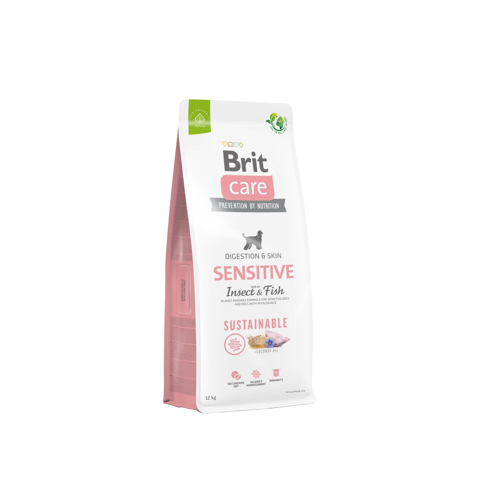 Сухий корм для собак Brit Care Dog Sustainable Sensitive Insect and Fish 1 кг (8595602559213)