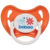 Пустышка Baboo Marine силиконовая, 6+ мес (оранжевая) (5-026)