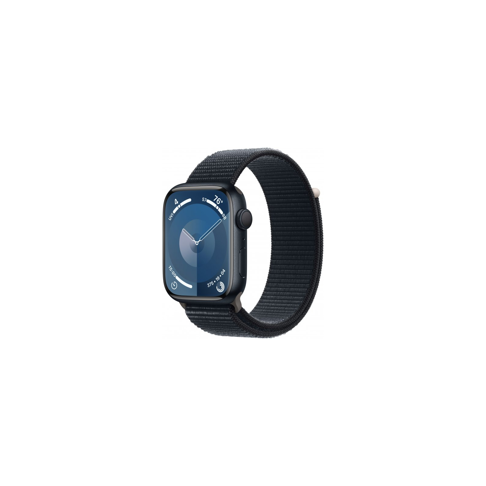 Смарт-часы Apple Watch Series 9 GPS 45mm Silver Aluminium Case with Winter Blue Sport Loop (MR9F3QP/A)