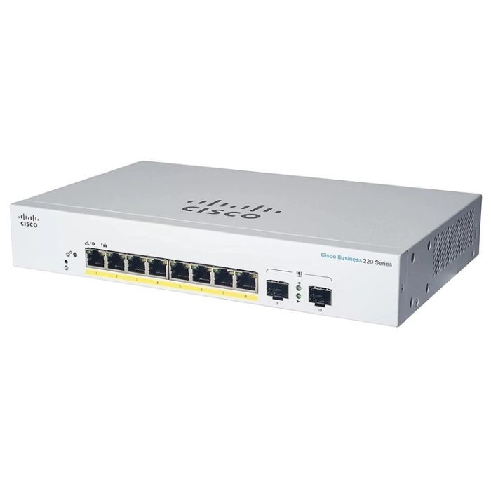Коммутатор сетевой Cisco CBS220-8P-E-2G-EU изображение 2