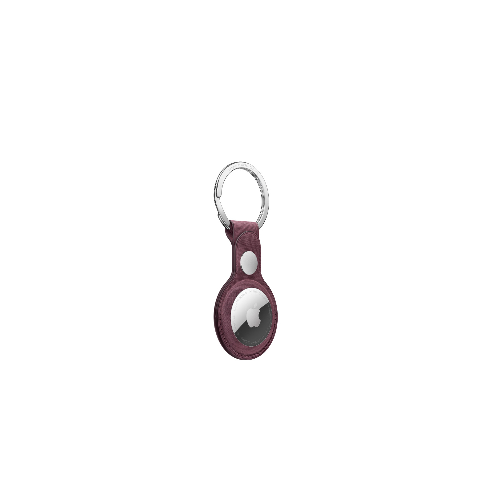Брелок для AirTag Apple AirTag FineWoven Key Ring - Mulberry (MT2J3ZM/A) изображение 3