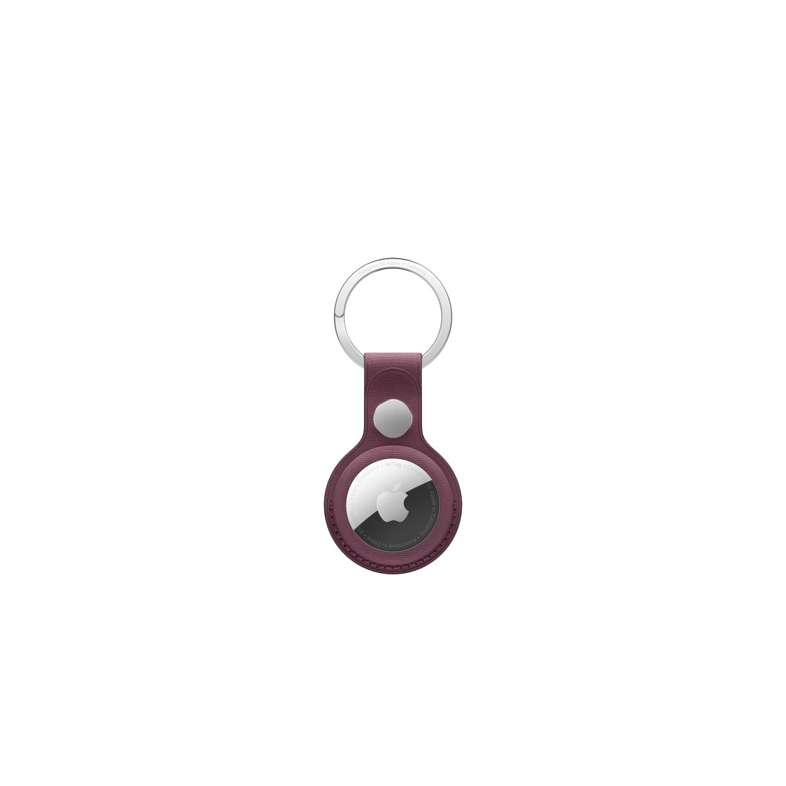 Брелок для AirTag Apple AirTag FineWoven Key Ring - Mulberry (MT2J3ZM/A)