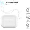 Чехол для наушников Armorstandart Silicone Case with straps для Apple Airpods Pro 2 Transparent (ARM68617) изображение 2