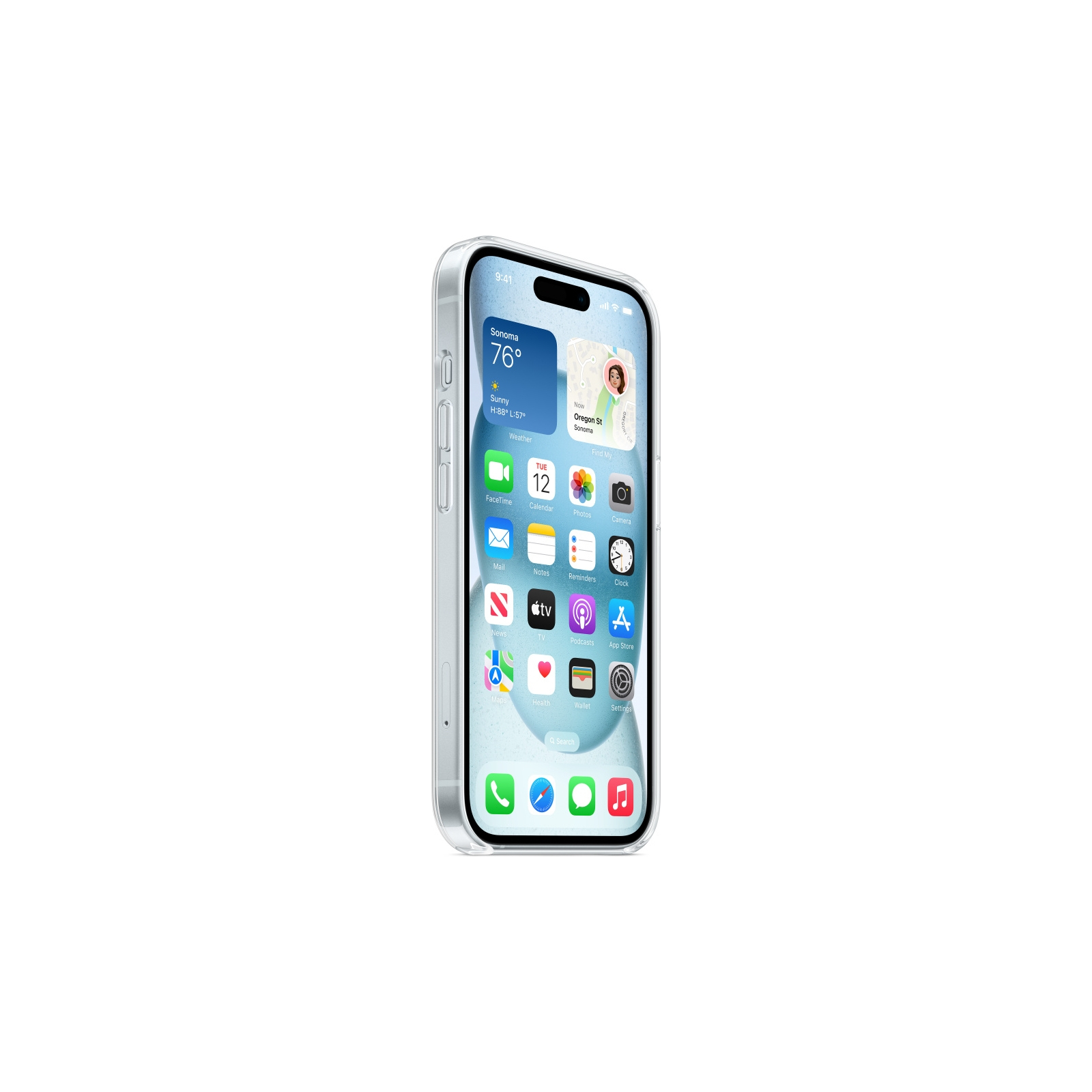 Чехол для мобильного телефона Apple iPhone 15 Clear Case with MagSafe (MT203ZM/A) изображение 7