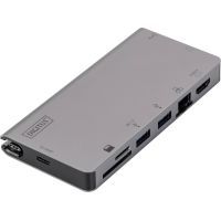 Порт-реплікатор Digitus Travel USB-C, 8 Port (DA-70877) зображення 4
