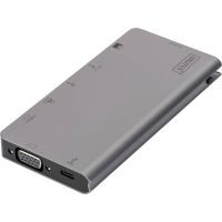 Порт-реплікатор Digitus Travel USB-C, 8 Port (DA-70877) зображення 5