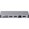 Порт-реплікатор Digitus Travel USB-C, 8 Port (DA-70877)