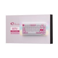 Клавиатура Akko 5075B Plus Prunus Lannesiana 75Key CS Silver Hot-swappable UA RGB White (6925758619158) изображение 11