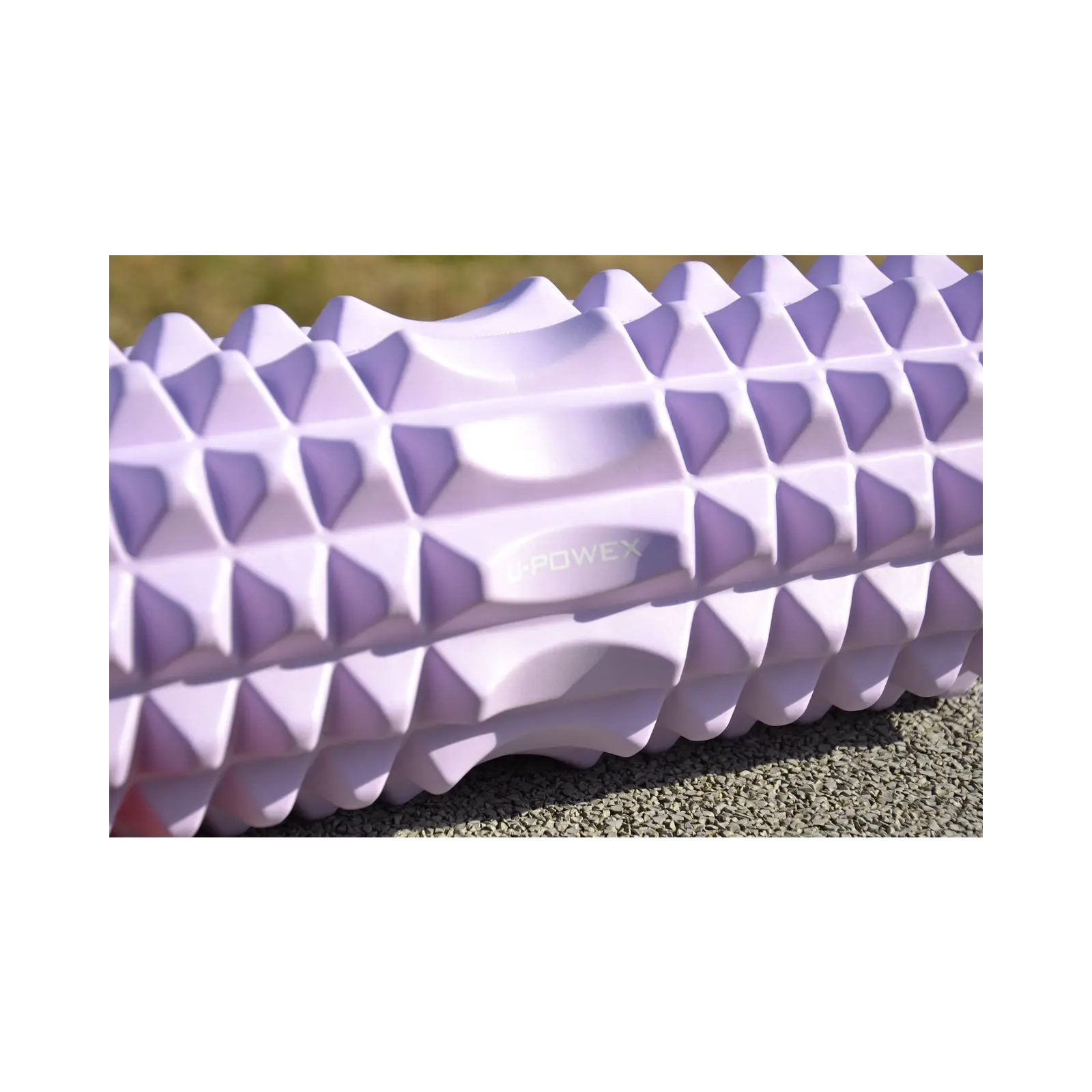 Масажный ролик U-Powex UP_1010 EVA foam roller 33x14см Type 2 Pink (UP_1010_T2_Pink) изображение 10