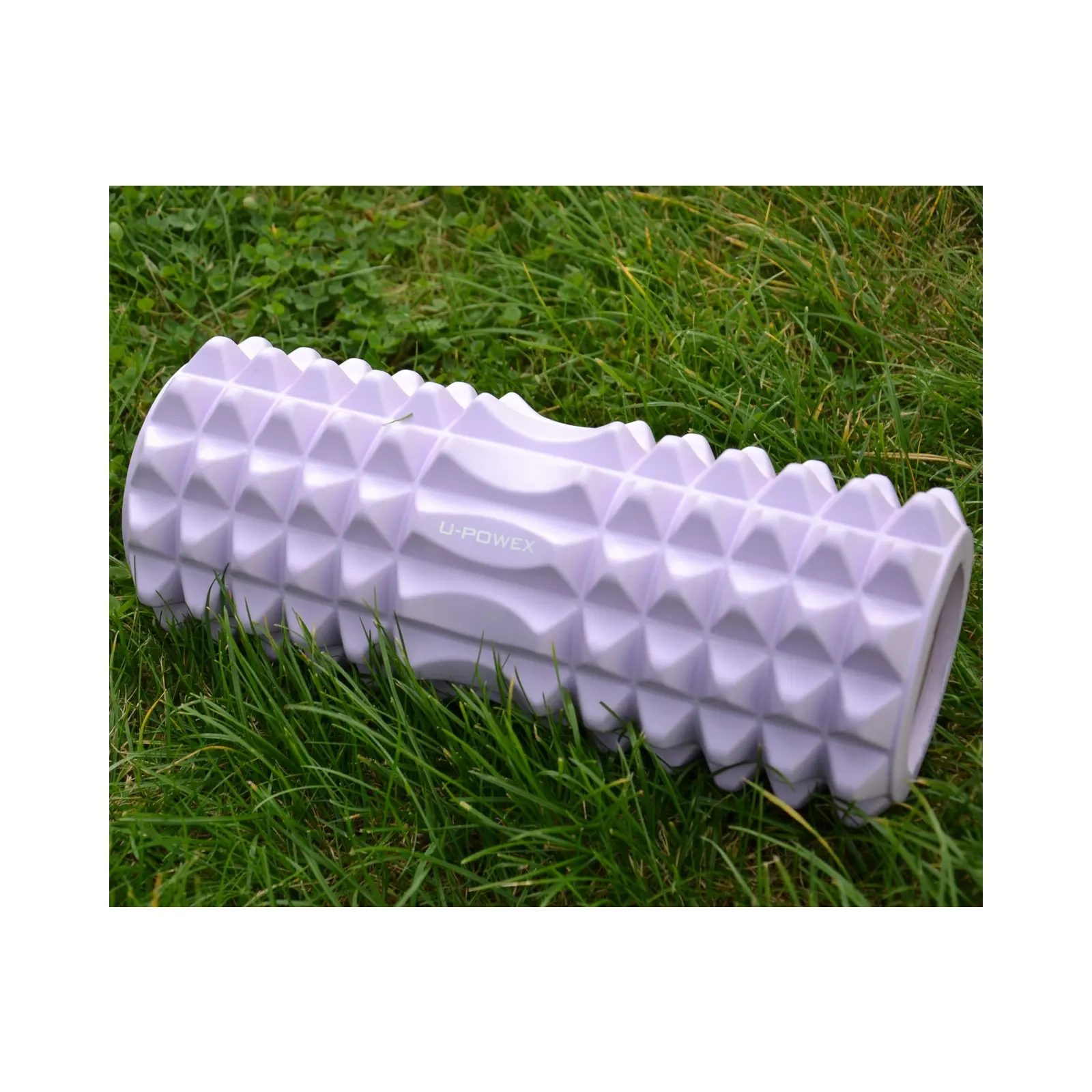 Масажний ролик U-Powex UP_1010 EVA foam roller 33x14см Type 2 Purpl (UP_1010_T2_Purple) зображення 5