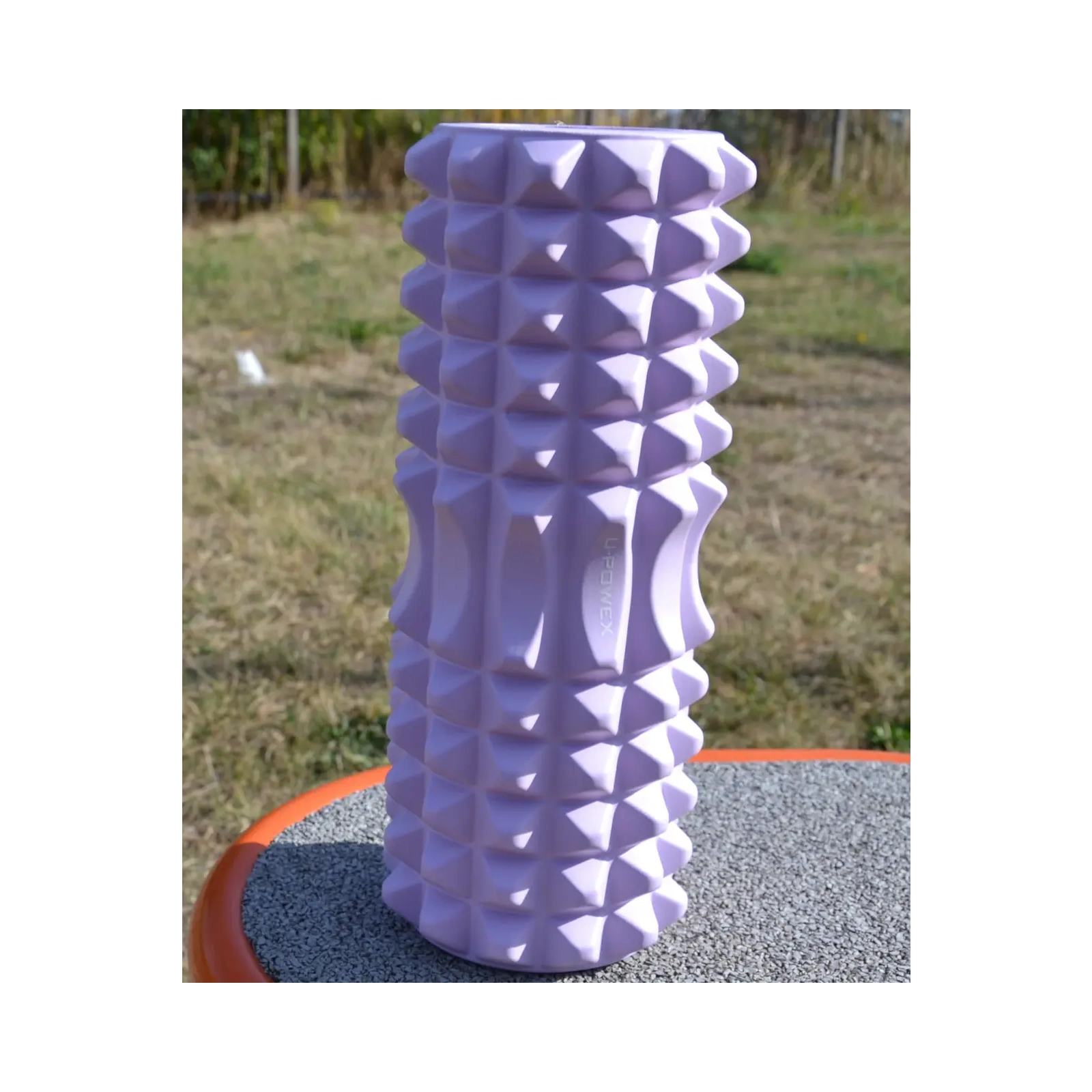 Масажный ролик U-Powex UP_1010 EVA foam roller 33x14см Type 2 Blue (UP_1010_T2_Blue) изображение 7