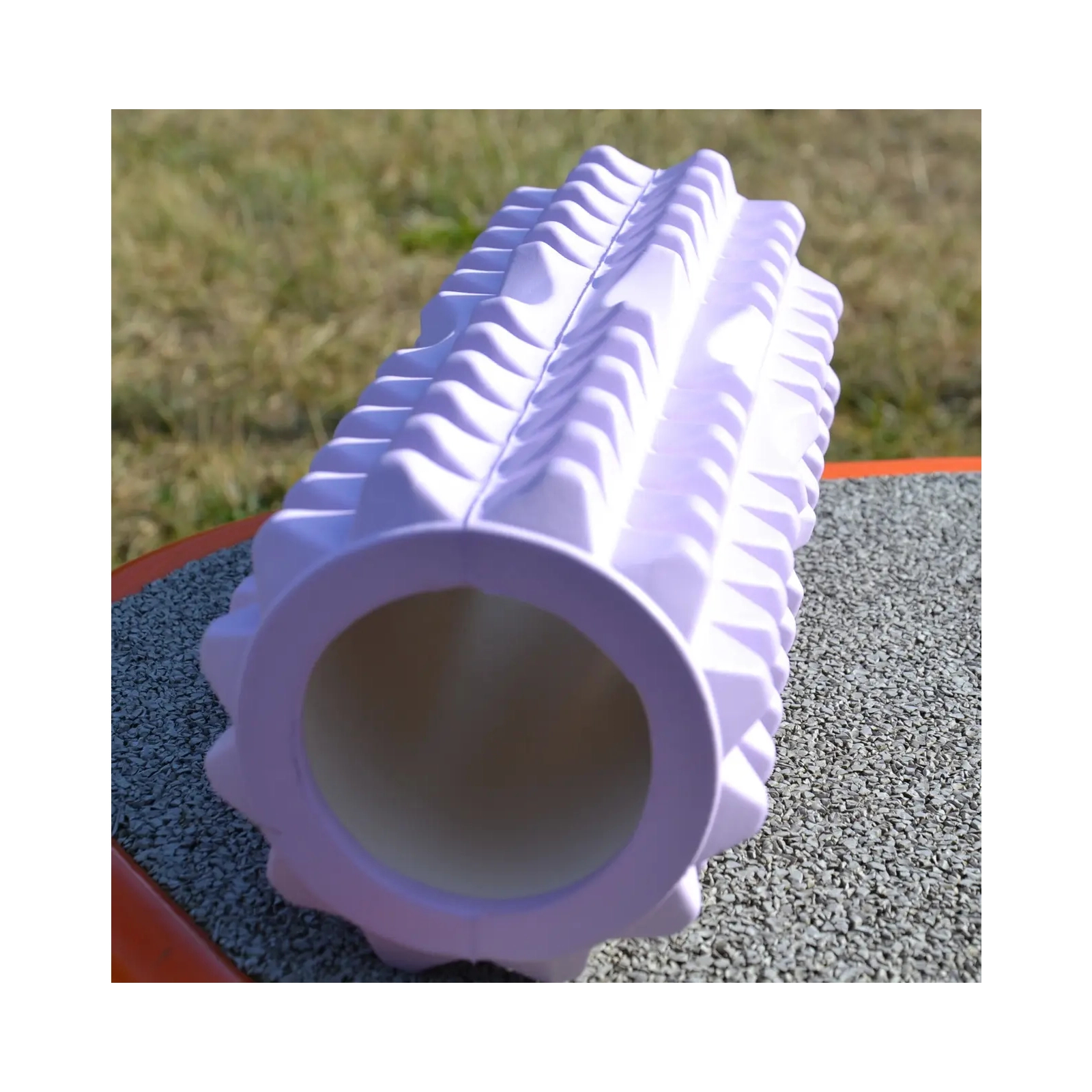 Масажный ролик U-Powex UP_1010 EVA foam roller 33x14см Type 2 Pink (UP_1010_T2_Pink) изображение 8