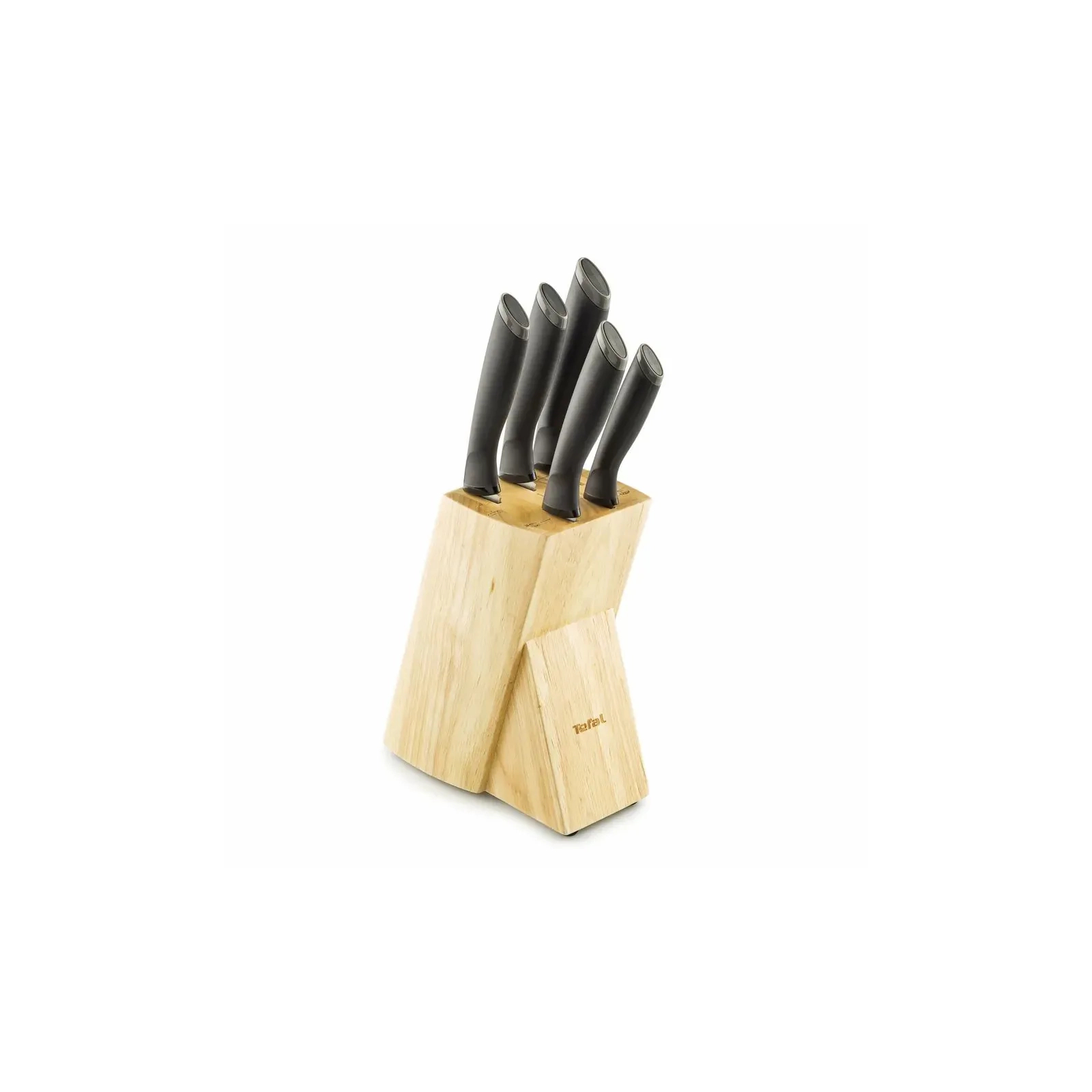 Набір ножів Tefal Comfort в деревяній колоді 5 шт (K221SA04)