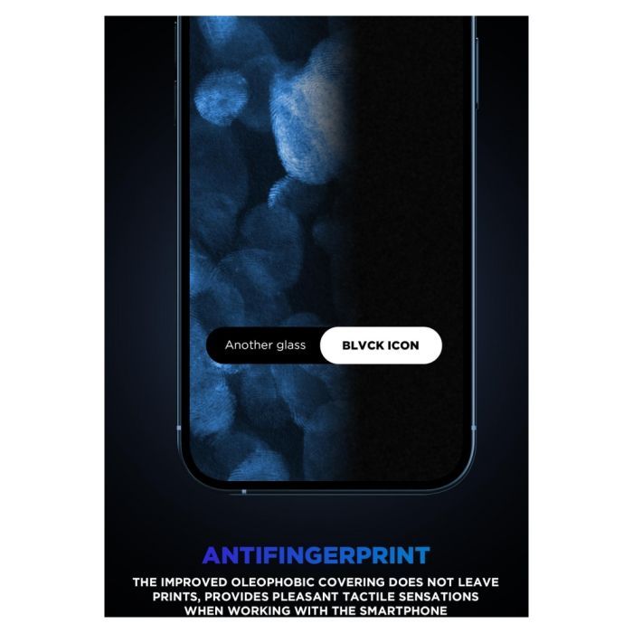 Скло захисне Armorstandart Supreme Black Icon 3D Apple iPhone 15 Black (ARM68221) зображення 6