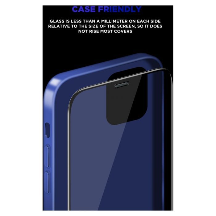 Скло захисне Armorstandart Supreme Black Icon 3D Apple iPhone 15 Black (ARM68221) зображення 7
