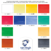 Акварельні фарби Royal Talens Van Gogh 12 кольорів + пензлик (8712079049003) зображення 4