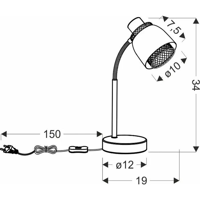 Настільна лампа Candellux 41-13774 Aleksandria (41-13774) зображення 4