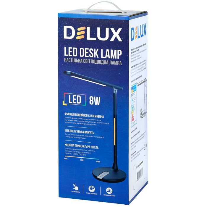 Настольная лампа Delux LED TF-550_8 Вт (90018136) изображение 3