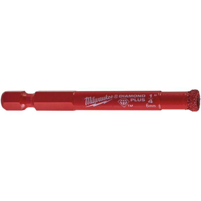 Коронка Milwaukee алмазная Diamond Plus 20мм, с хвостовиком (49560515)