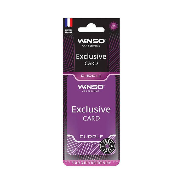 Ароматизатор для автомобіля WINSO Card Exclusive Purple (533150)