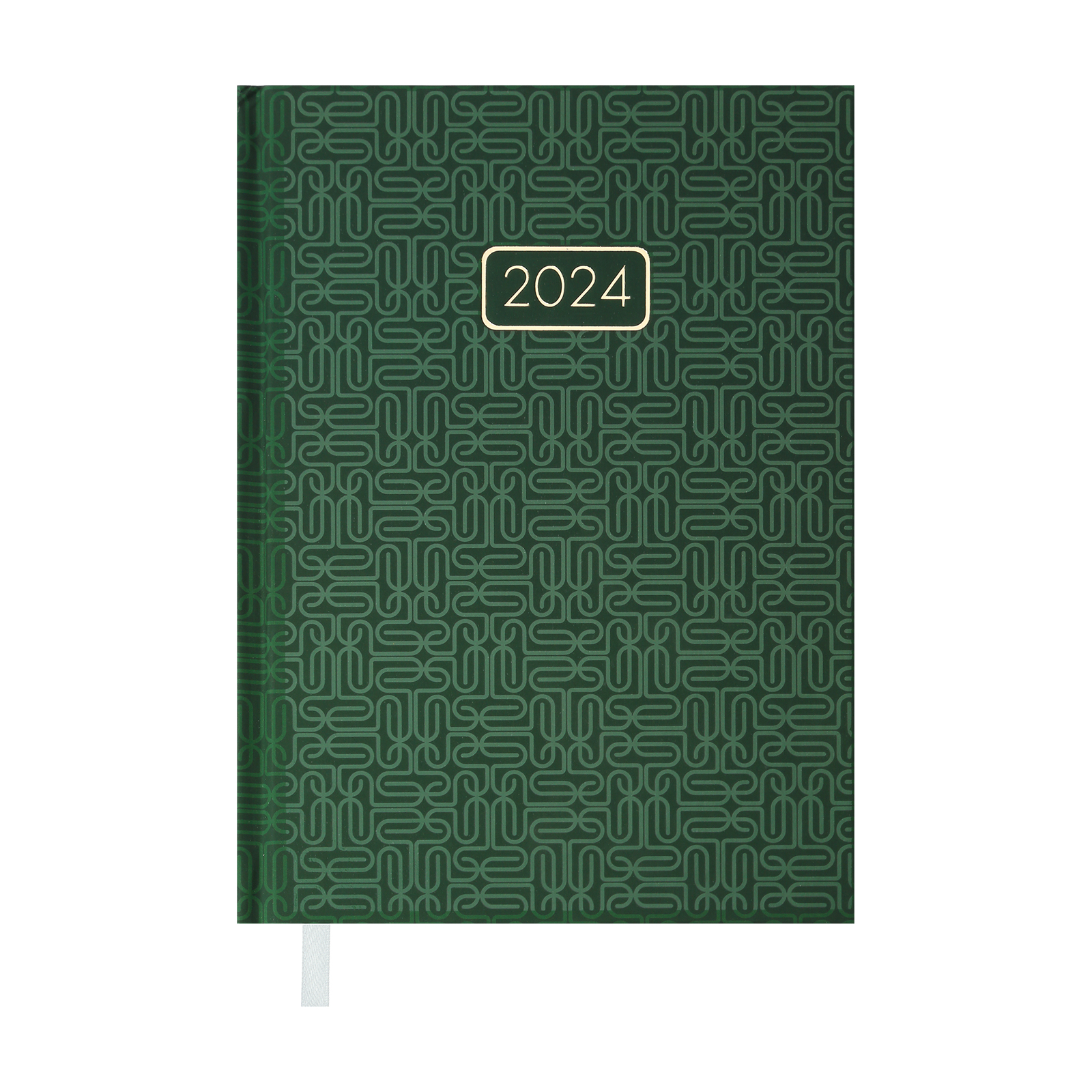 Тижневик Buromax датований 2024 VELVET, А5 зелений (BM.2163-04)