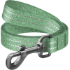 Повідок для собак WAUDOG Re-cotton світловідбивний L-XL Ш 25 мм Д 200 см зелений (032018)
