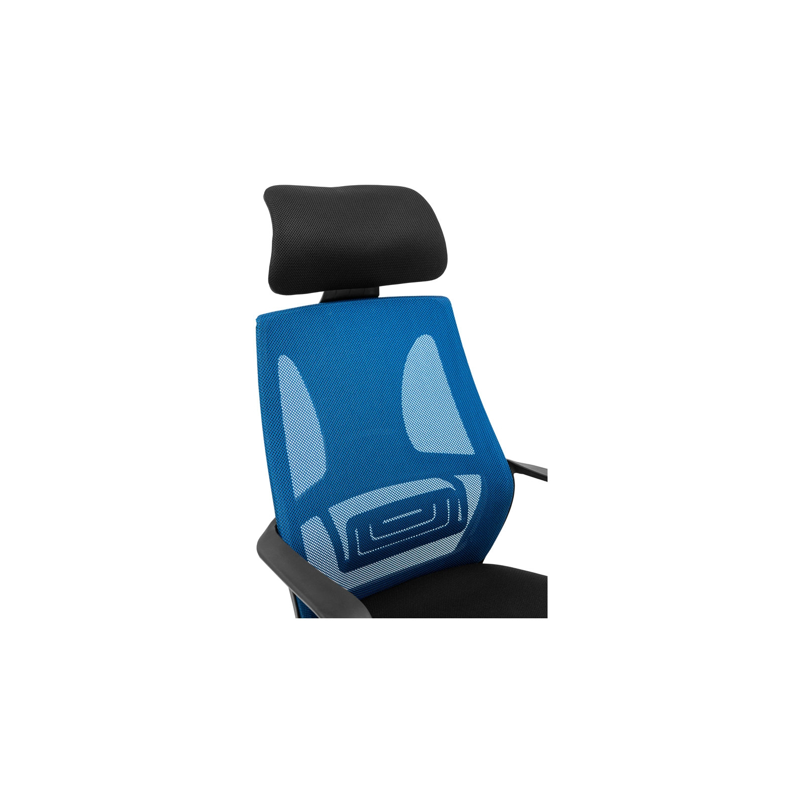 Офісне крісло Richman Профі Пластик Піастра Сітка чорна + червона (ADD0003191) зображення 5