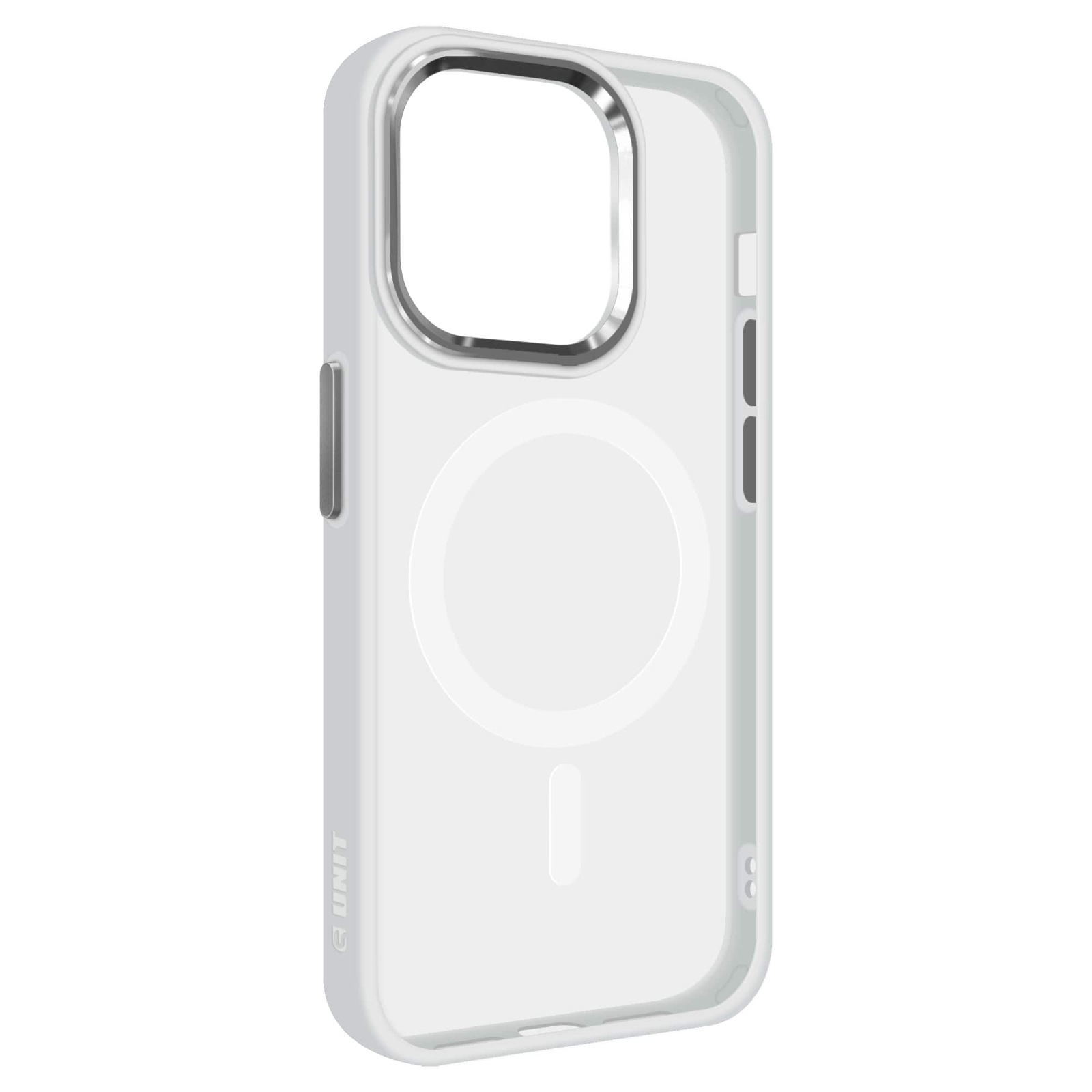 Чехол для мобильного телефона Armorstandart Unit MagSafe Apple iPhone 15 Pro Matte Clear Silver (ARM69349)