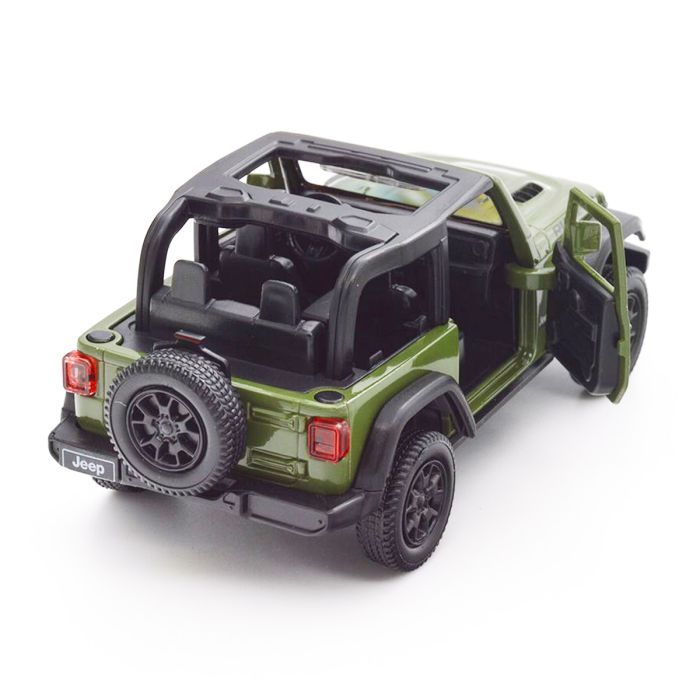 Машина TechnoDrive Jeep Wrangler Rubicon 2021 зеленый (250339U) изображение 10