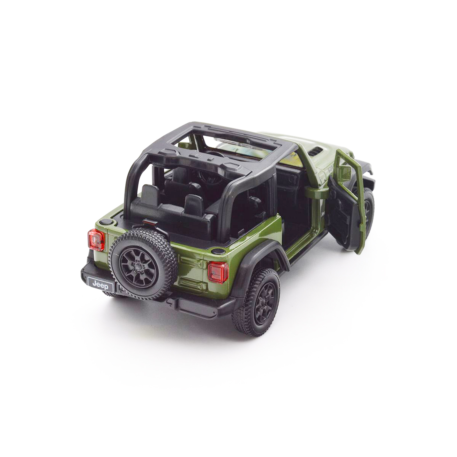 Машина Techno Drive Jeep Wrangler Rubicon 2021 зелений (250339U) зображення 10