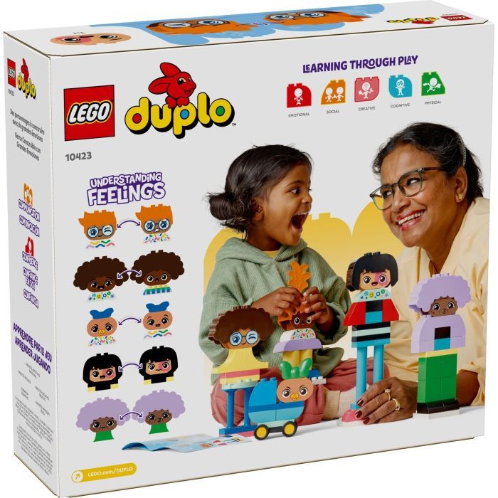 Конструктор LEGO DUPLO Town Конструктор людей с сильными эмоциями 71 деталей (10423) изображение 5