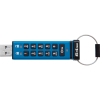 USB флеш накопичувач Kingston 64GB IronKey Keypad 200 AES-256 Encrypted Blue USB 3.2 (IKKP200/64GB) зображення 2