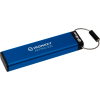 USB флеш накопитель Kingston 64GB IronKey Keypad 200 AES-256 Encrypted Blue USB 3.2 (IKKP200/64GB) изображение 4