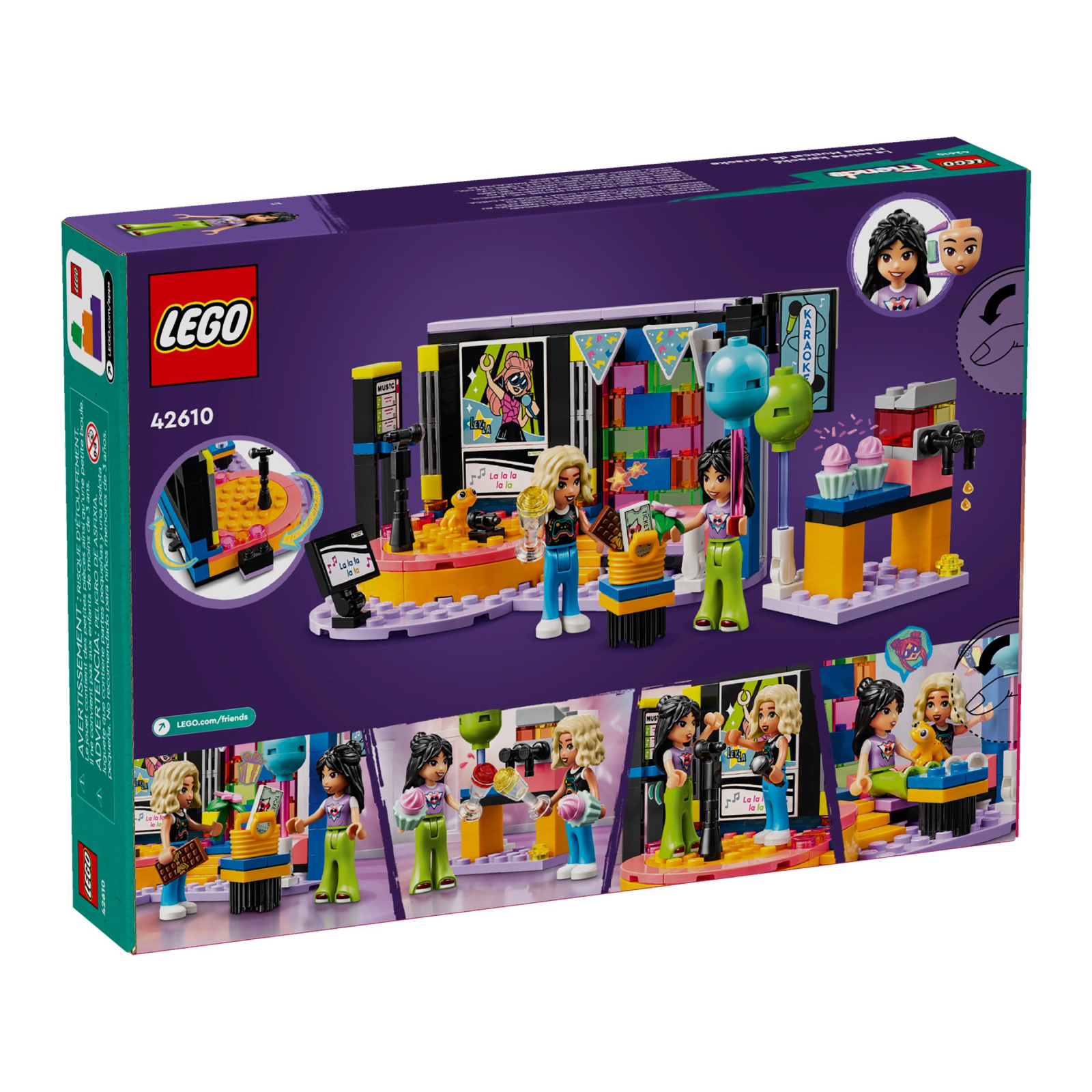 Конструктор LEGO Friends Караоке-вечірка 196 деталей (42610) зображення 9